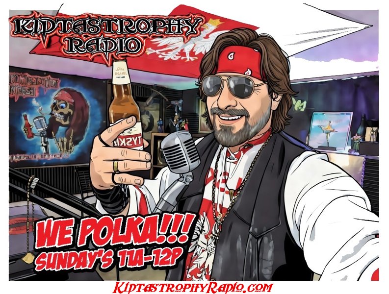 MrKennyKidd's tweet photo. If you missed Last Sundays 
"We Polka w/Kenny "The Kielbasa" Kidd", Catch the Replay Next on https://t.co/DExBP4Rldx #DrinkAPiwo #NaZdrowie #Polka https://t.co/98gJDXVf31