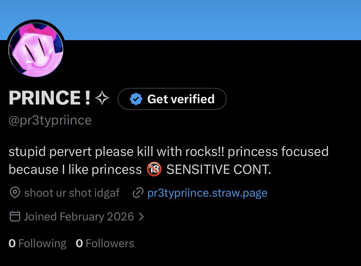 PRINCE tweet media