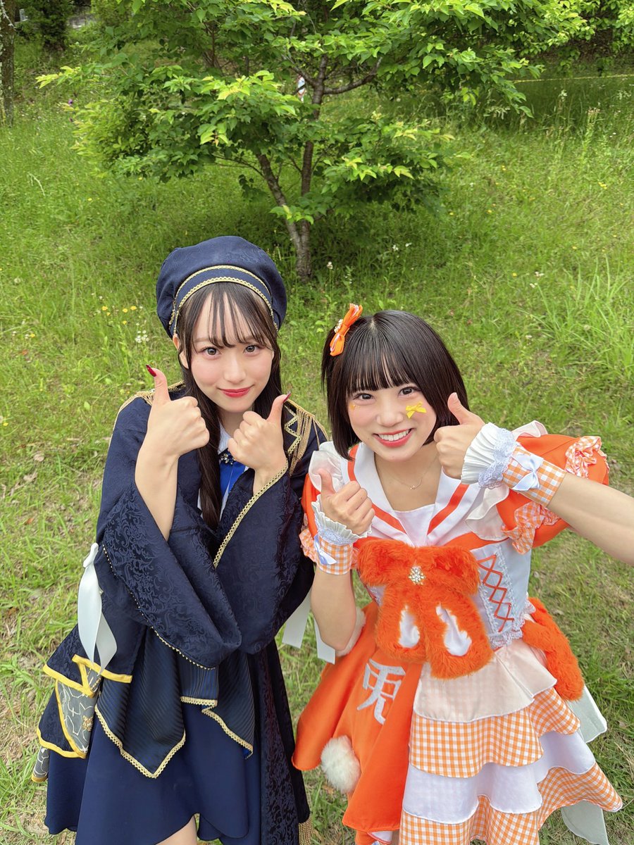 nonon_rabbitbit さん🧡 お写真撮っていただきました📸✨️ 楽屋で