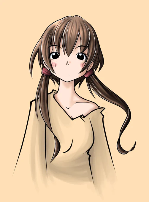 えっ….と つるぎさんは昨日のデザフェスで やっぱり筋肉痛です 引きこもるようですよ #創作 #イラスト #絵柄が好みって人にフォロー