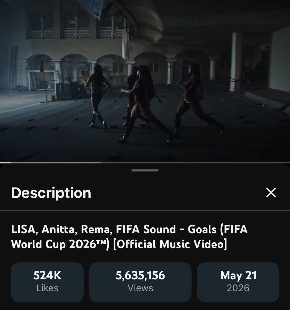 lalalisiousm's tweet photo. Actually, ‘GOALS’ is a HIT 🔥 2 million streams on Spotify and 5.6M views on YouTube. Top 10 on iTunes worldwide. And they haven't even started the real promotions yet. And we're just 20 days away from its official release. LETS GOOOOOO!! https://t.co/vw3bIWsAWb