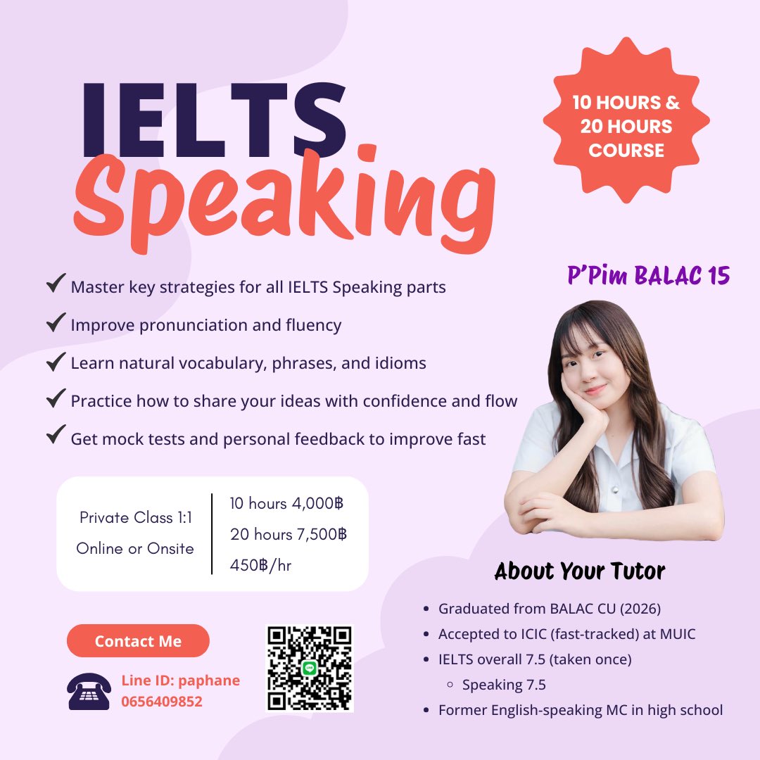 raindropsnyou's tweet photo. รับสอน ielts speaking &amp; reading ค่า ✨

- ผู้สอนจบอักษร อินเตอร์ จุฬา 
- แนะนำทริคสำหรับ band 7.0+ 
- เรียนตัวต่อตัว ออนไลน์/ออนไซต์ 
- ทดลองเรียนฟรีก่อนได้ 30 นาที 

💟 Line ID: paphane 

#รับสอนielts #ติวielts #เรียนielts #ไอเอล #dek69 #รีวิวIELTS #สอบielts #เรียนภาษาอังกฤษ https://t.co/gYue5IVM5Z