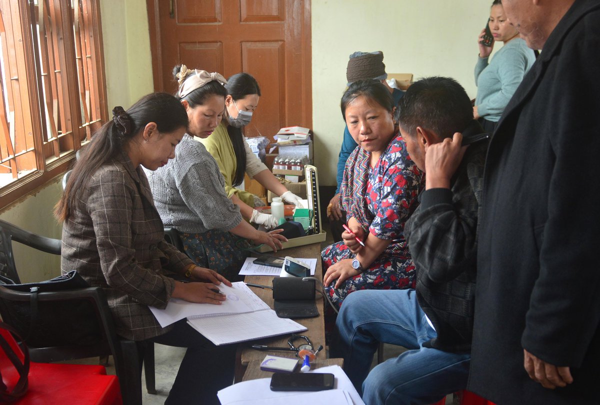 DioSenapati's tweet photo. Day 4 of #JanBhagidaari campaign held at Tadubi Village Hall, Senapati! 360+ citizens from 6 villages availed on-the-spot services across 9 departmental stalls.
#JanjatiyaGarimaUtsav2026 #JanBhagidaar #SabseDoorSabsePehle #PMJANMAN #DAJGUA #TribalEmpowerment #Manipur #InclusiveDevelopment #GovernmentOfIndia #TribalAffairs #HillDistricts #CommunityOutreach