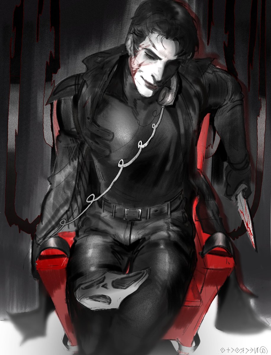 necrocto's tweet photo. he is going to commit a crime 💅

#ghostface #dbdfanart https://t.co/eHS2u2J3FG