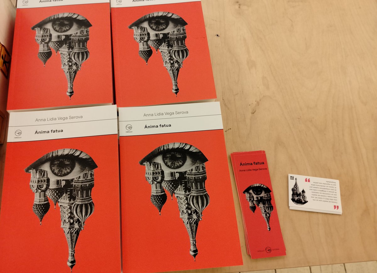 danielmsuarez7's tweet photo. Presentación de "Ánima fatua" de Ana Lida Vega Serova de @papelilloed en la librería @libreriabernat  a cargo de la editoria Niña Papelillo y el escritor Andrés Asevis ayer por la tarde. ¡Gran velada! https://t.co/eshOEqTkVD