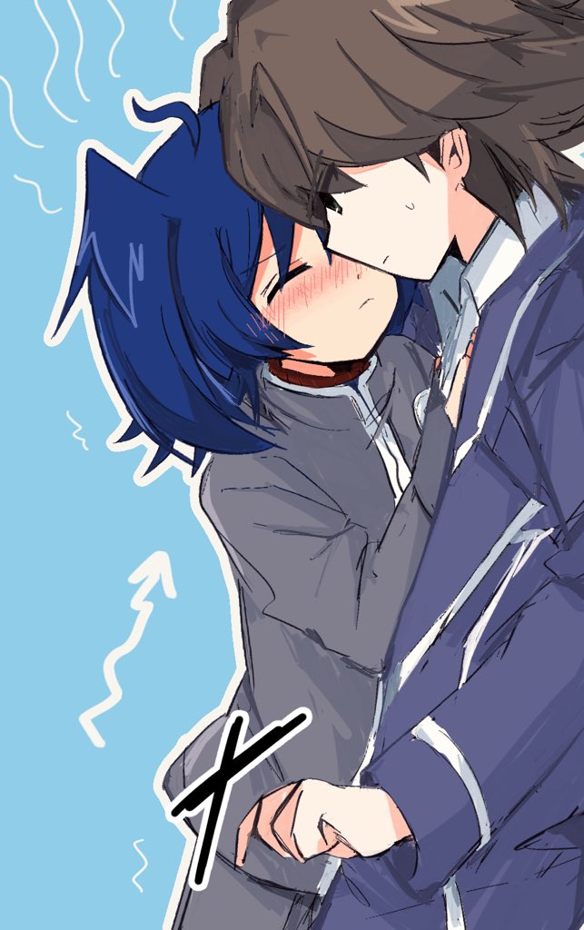 neko_39315's tweet photo. キスの日櫂アイ‼️ https://t.co/Ow26LVQMZf