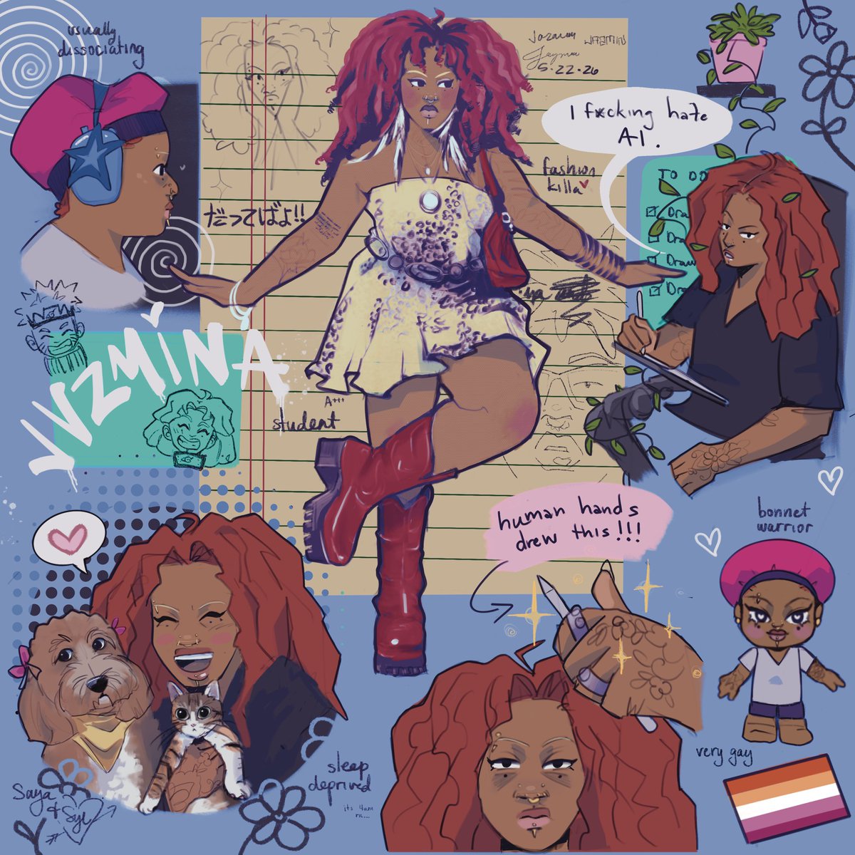 jazmin anita | art tweet media