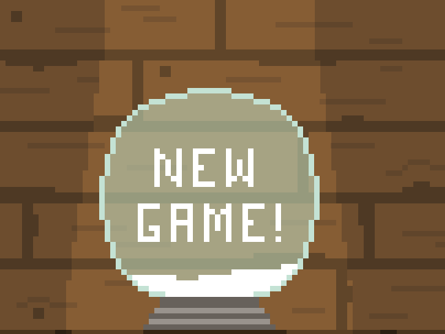 CoquinaGames's tweet photo. A new story begins inside the crystal ball.

Our next game is now in development. ✨

#screenshotsaturday #indiedev #gamedev #pixelart #indiegame #madewithunity https://t.co/wB0nJNMZpx