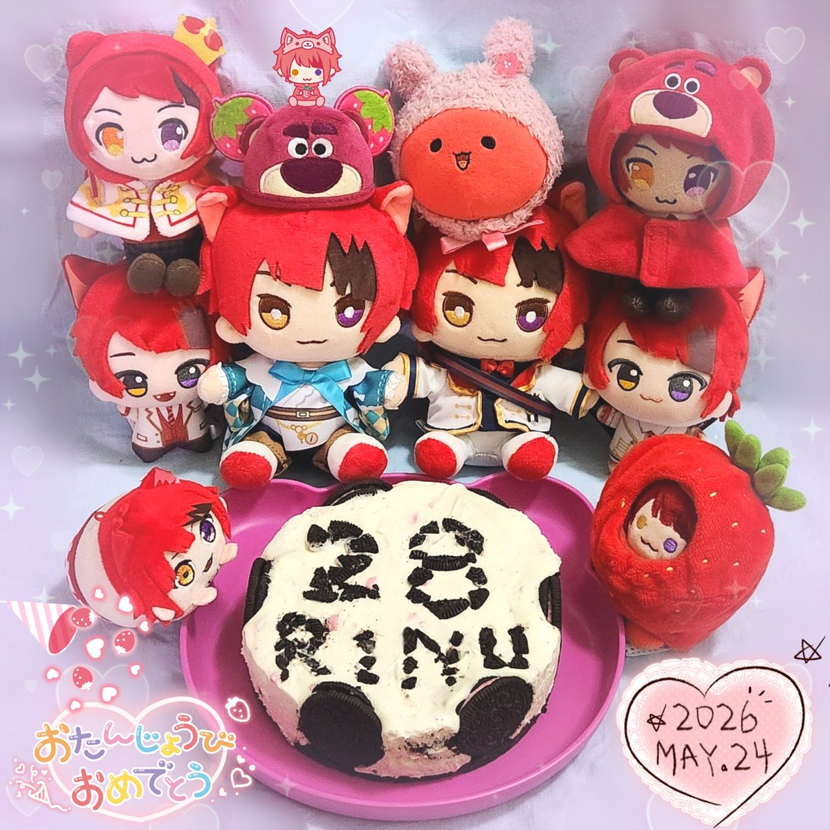 RLam630's tweet photo. 莉犬くん28歳のお誕生日おめでとうございます！🎉🎂🎉
今年のケーキはオレオチーズケーキ！
オレオで少しずつ文字を作るのめちゃ大変でしたよ
受け取ってね( •̀ω•́ )╮=͟͟͞͞ 🎂
莉犬くんに出会ってから毎日が幸せだよ
ありがとう🫶🏻
来年も祝うよ！
莉犬くん大好き❤️

#莉犬くん
#莉犬くん誕生祭2026 https://t.co/wSpULWb193