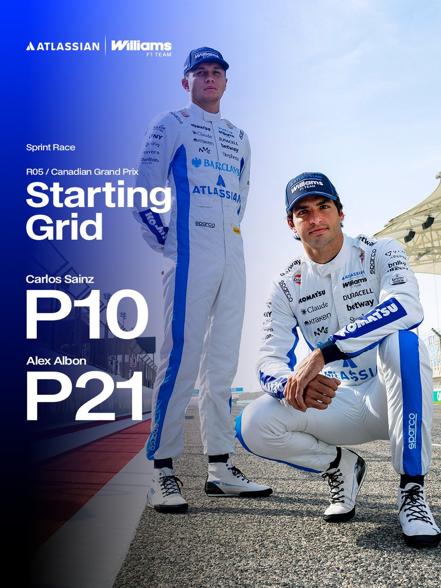 Atlassian Williams F1 Team tweet media