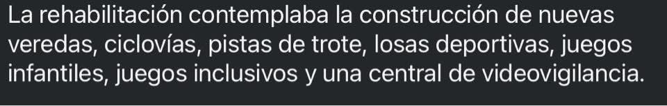TGtwist's tweet photo. @ALCOPERU @jfowks @munijesusmaria @MuniLima @SerFor @midagriperu @FiscaliaPeru Lo que describe el alcalde en entrevistas como motivo de las obras es puro negocio, tanto en su implementación y seguramente lo quieren concesionar. El Campo de Marte era un bosque preciado y debió mantenerse como tal, desgraciados. @suselparedes @rmapalacios https://t.co/hYNlzWp52n