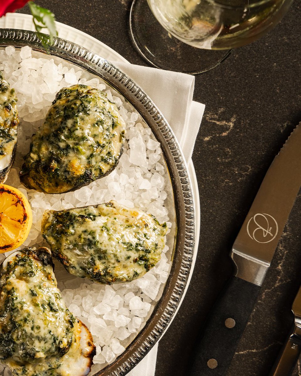 JeffRubys's tweet photo. Before they ever reached our menu, @TheRealJeffRuby and our chefs perfected our Rockefeller Baked Oysters through tastings and thoughtful refinements.

Rich and indulgent, they capture the elegance of steakhouse dining. https://t.co/yjWNbG6Rhe