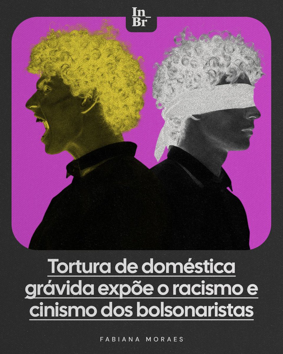 TheInterceptBr's tweet photo. A falta de mobilização em torno do caso da empregada doméstica de 19 anos grávida que foi espancada por sua patroa revela muito como classe e cor de pele interferem na comoção e no coração patriótico, analisa Fabiana Moraes na coluna deste mês para o Intercept. https://t.co/4zXVO5DTc5
