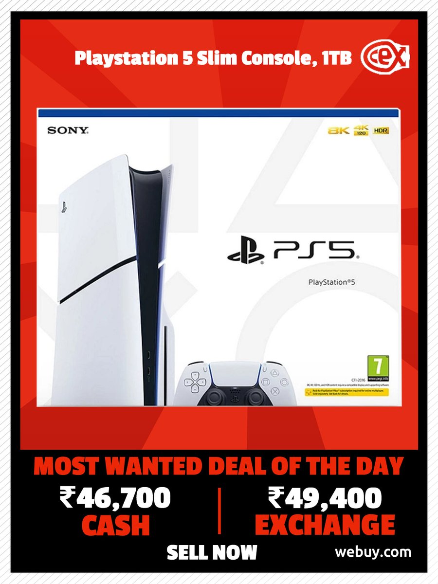 CeX India tweet media