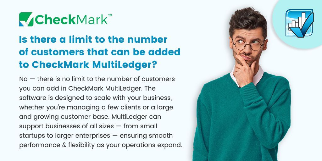 CheckMark_Inc's tweet photo. Wondering how CheckMark MultiLedger works? Check out the most common questions and answers here: https://t.co/J6l8MsCmFp #AccountingSoftware #FAQ #MultiLedger #CheckMark https://t.co/5r7P4If9WL