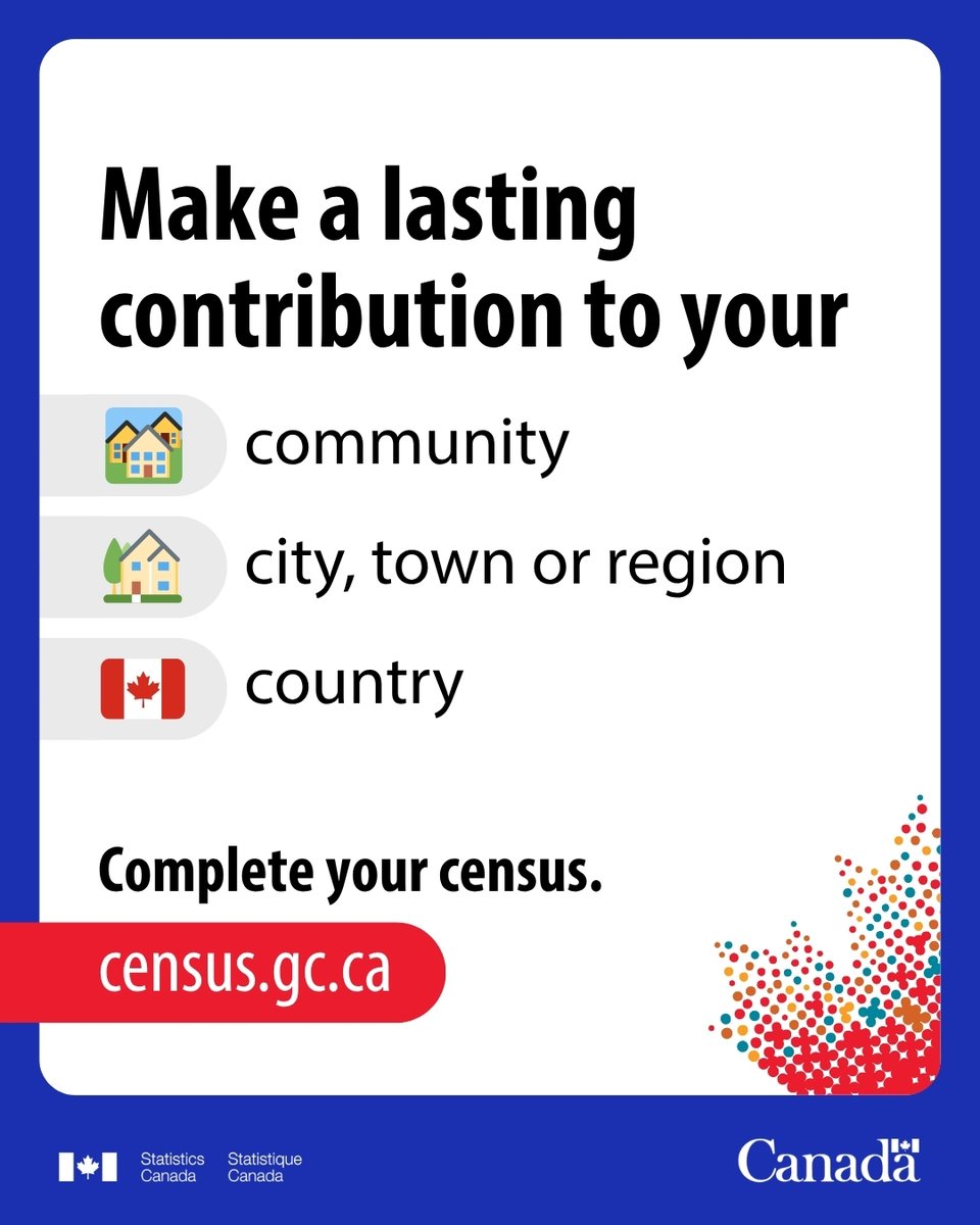 Statistics Canada tweet media