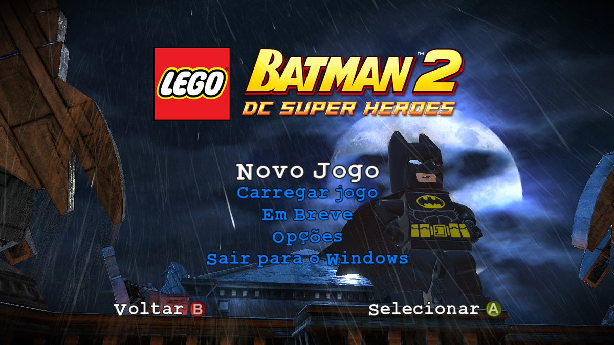 RaoniOliveira8's tweet photo. rapaziada me deram o novo jogo do lego batman para testar 
to gostando, só to achando os graficos meio estranhos, nas gameplay tava diferente https://t.co/wtofeJNuih