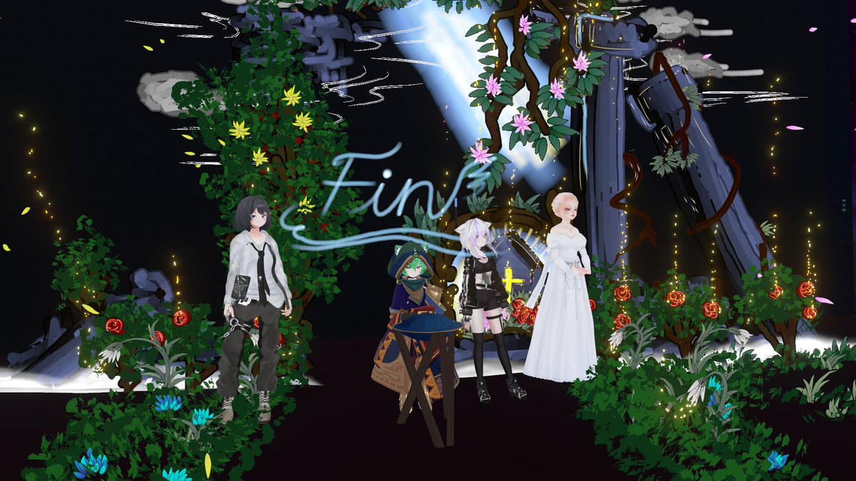 Techonor's tweet photo. DRAWING &amp; VOICE 「Echoes of the Forest」

こちらのイベント参加しました♪
一瞬でインスタンス満員になったのもあり負荷対策してなかった私は入口で固まってたという…
それにしても本当に素晴らしかった！
Gunberryさんの圧巻のDrawingとAzさんの素敵な歌声！
「これぞVRパフォーマンス」でした！ https://t.co/btUrLVdRO8