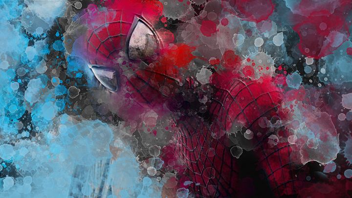 sixfootUSMC's tweet photo. Art of the Day! "Spidey". Buy at: https://t.co/Ee45ta921g https://t.co/YyIYGPQHNq