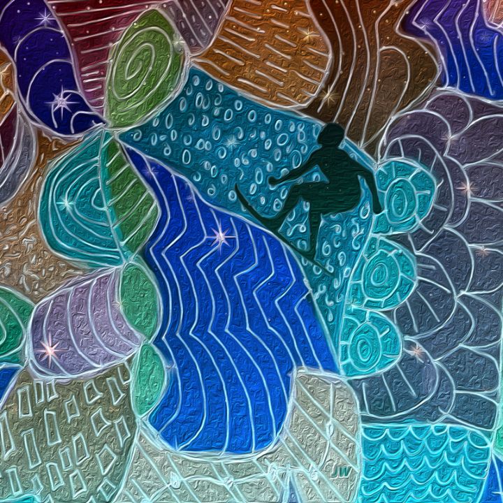 artstudio99's tweet photo. Art of the Day! "Surfing the Big Waves". Buy at: https://t.co/42tAumdpg9 https://t.co/AxvWPMEb4Q