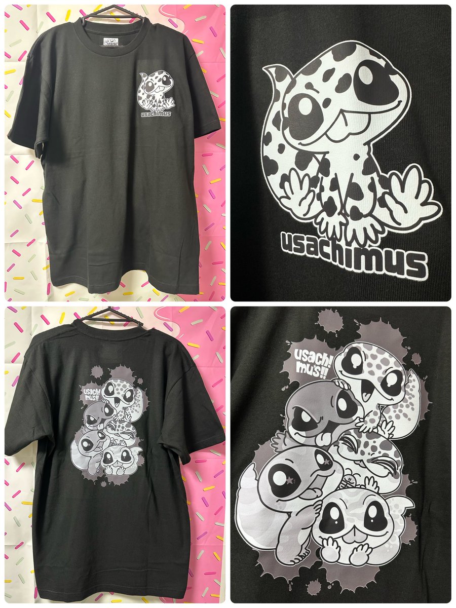 今日😭帰ったらTシャツが届いていたので
明日の在庫補充できます🙆‍♀️🙆‍♀️🙆‍♀️🌟
新しい柄としてはモノクロレオパです!!
#デザフェス
#デザフェス63
#デザインフェスタ
よろしくお願いいたします🙇❣️❣️❣️ 