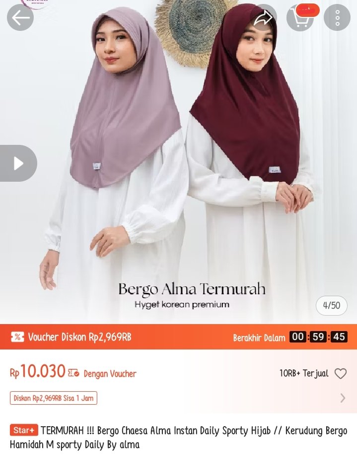 maughfirohhh's tweet photo. Skuyyy, warnanya lengkap 👉 https://t.co/CTS3u2ldIZ
#hijab #bergo https://t.co/zbM8fLb24T
