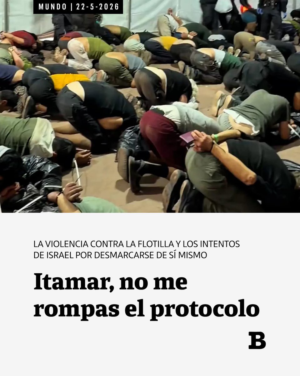 SemanarioBrecha's tweet photo. 📰 Itamar, no me rompas el protocolo

La violencia contra la flotilla y los intentos de Israel por desmarcarse de sí mismo

🖋️ Francisco Claramunt
📸 @itmarbengvir.fan

https://t.co/D3W5AhNFma https://t.co/HNLUB6eSz4