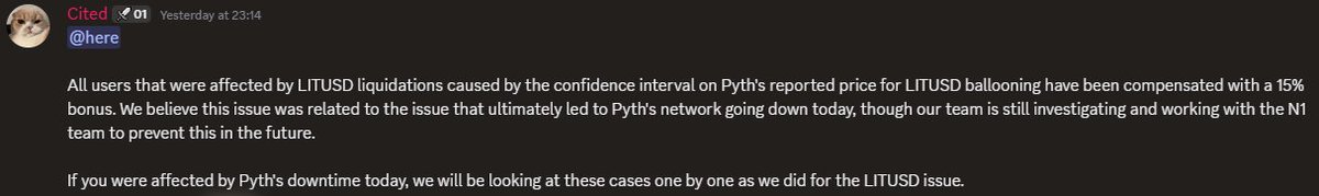 rokyinfl's tweet photo. moments like this really show the level of a team.

@01Exchange didn’t look for excuses - they fully refunded all LIT/USD liquidations and even added an extra 15% on top.

when a project treats its community like this, trust only keeps growing.

huge move from the team. https://t.co/XzkN809Onu