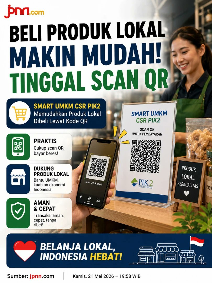SuperPisang's tweet photo. Teknologi ketemu kreativitas di PIK 2 💡 QR Code Smart UMKM bikin  belanja produk lokal jadi gampang &amp; cashless. UMKM makin cuan!  #PIK2Vibes #UMKMGoDigital https://t.co/dnWD2kdCWx