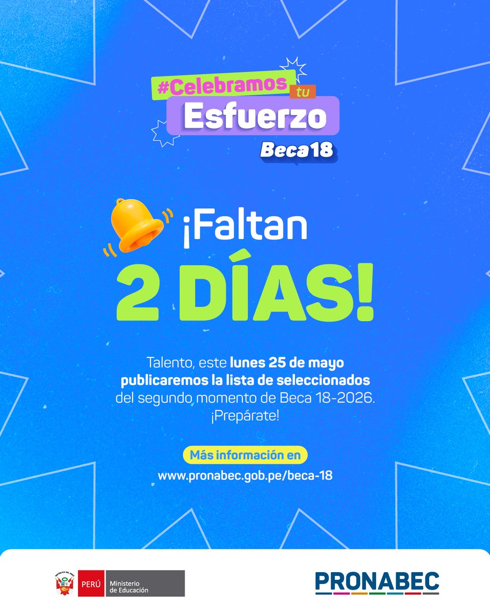 Pronabec - Minedu tweet media