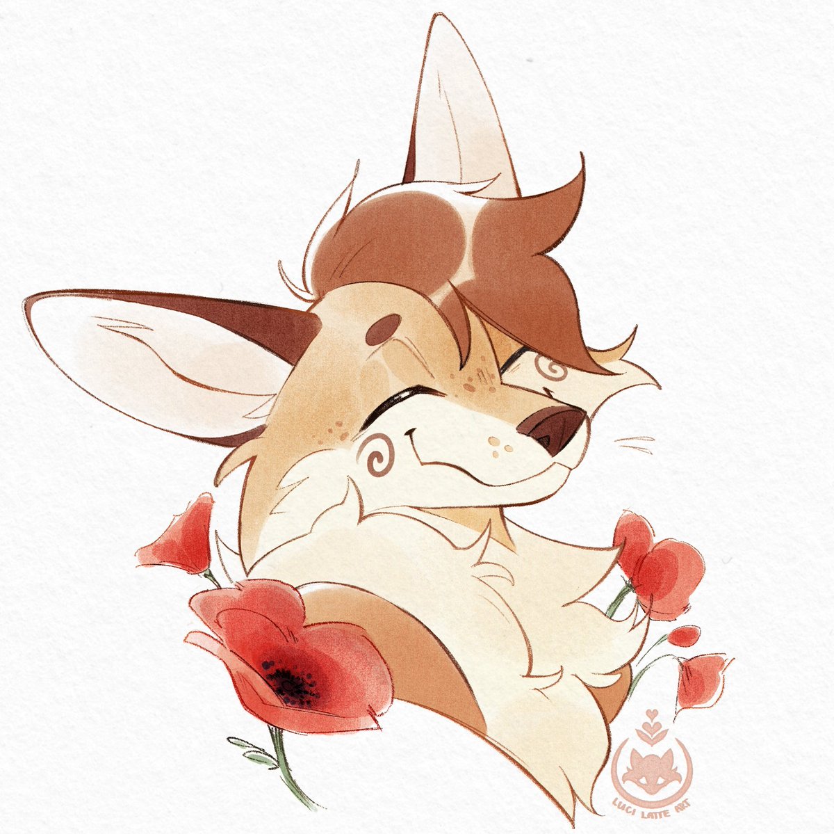 LuciLatte_Art's tweet photo. Poppy flowers🌺 https://t.co/bQ3biSuqwn