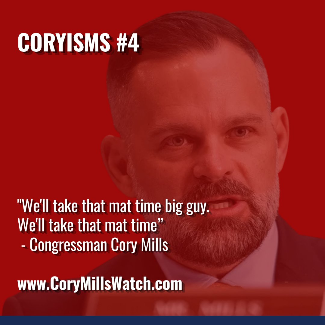 Cory Mills Watchdog Florida tweet media