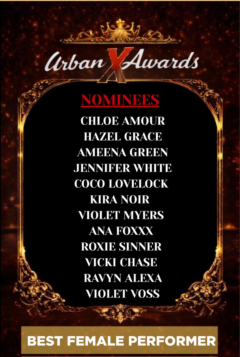 The Urban X Awards tweet media