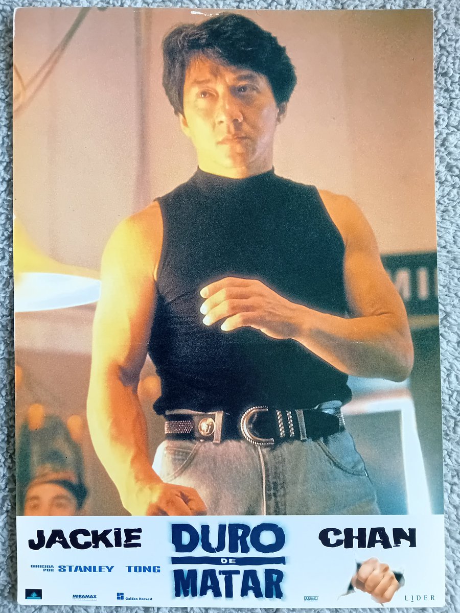 KevinChan478's tweet photo. Rumble in the Bronx (1995) Spanish lobby cards 5 to 8

#RumbleintheBronx #RedBronx #JackieChan #memorabilia #collection #AnitaMui 🌹 #BillTung #FrançoiseYip #StanleyTong @RK9192 @EyeOfJackieChan https://t.co/yBcgV30Pd3