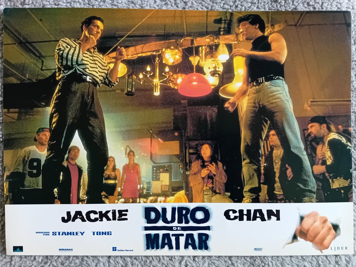 KevinChan478's tweet photo. Rumble in the Bronx (1995) Spanish lobby cards 5 to 8

#RumbleintheBronx #RedBronx #JackieChan #memorabilia #collection #AnitaMui 🌹 #BillTung #FrançoiseYip #StanleyTong @RK9192 @EyeOfJackieChan https://t.co/yBcgV30Pd3