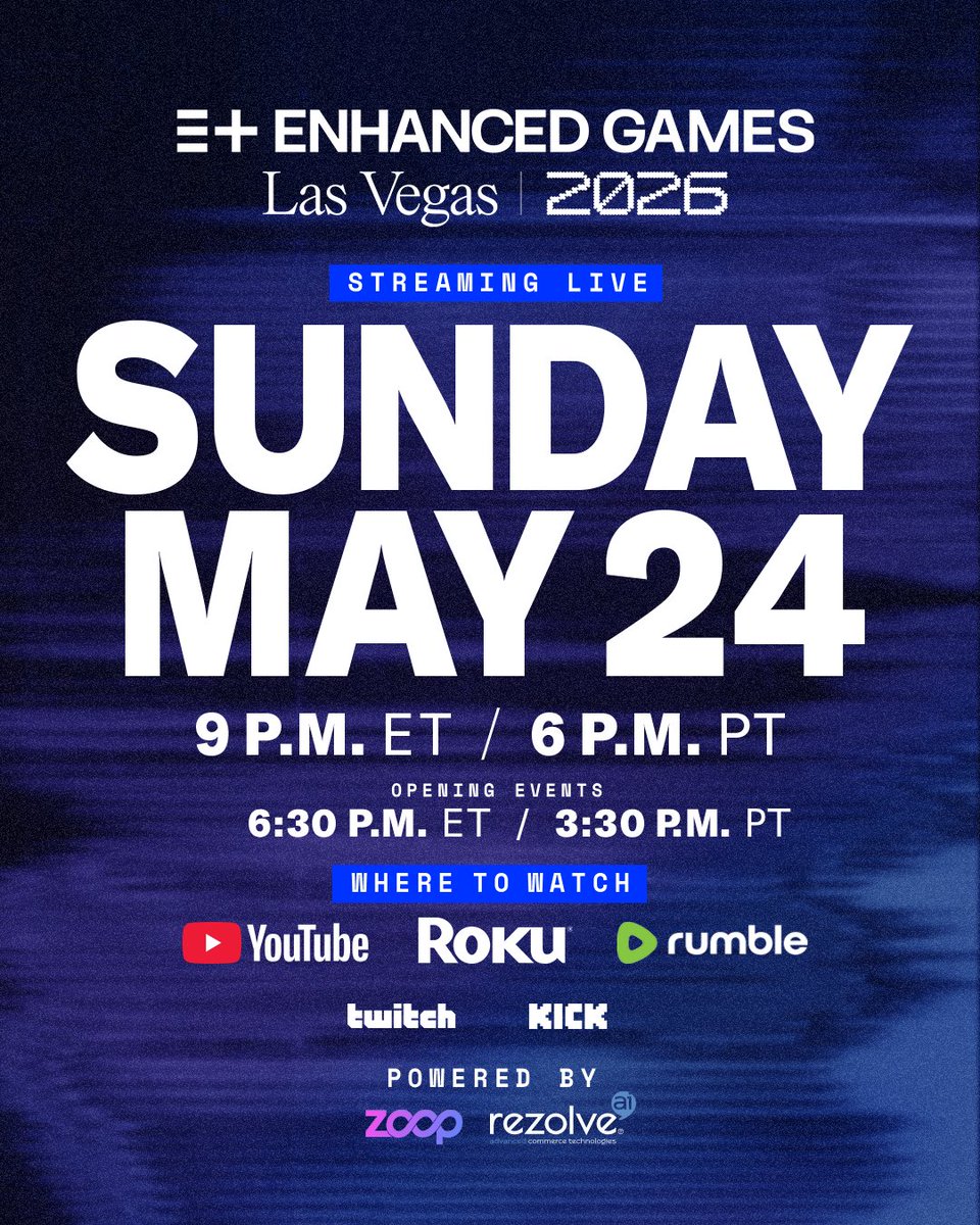 Enhanced Games tweet media