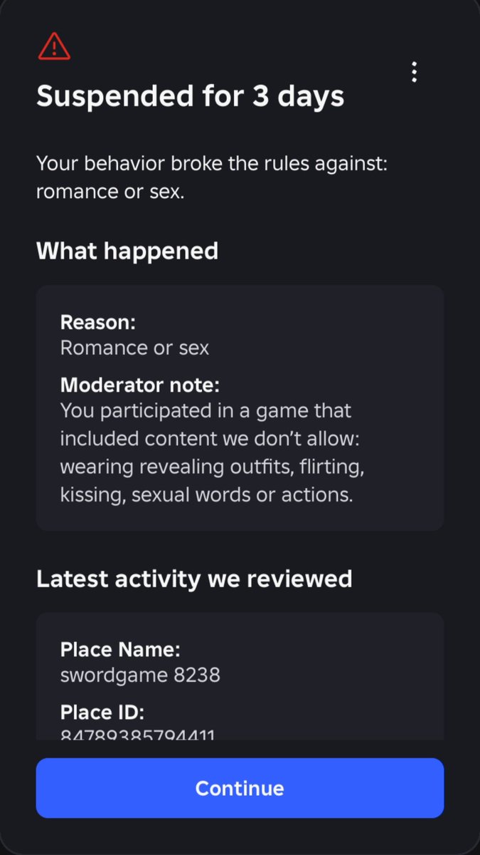 CharJackson13's tweet photo. Taking a break for a bit 💔 (keep updated later) #rosex #robloxswordfight #robloxcondo #rr34 #robloxcondos #robloxsex #robloxnsfw https://t.co/1uhkXnsezz
