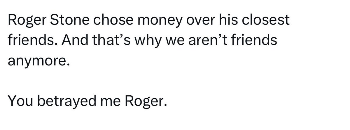 Roger Stone tweet media