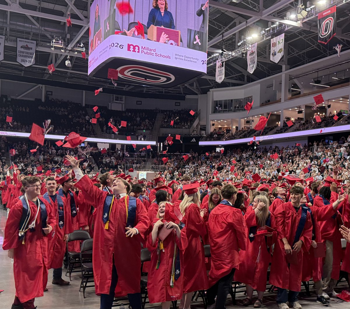 MillardPS's tweet photo. Congratulations Millard South High School Class of 2026! https://t.co/7gORfFQAfR