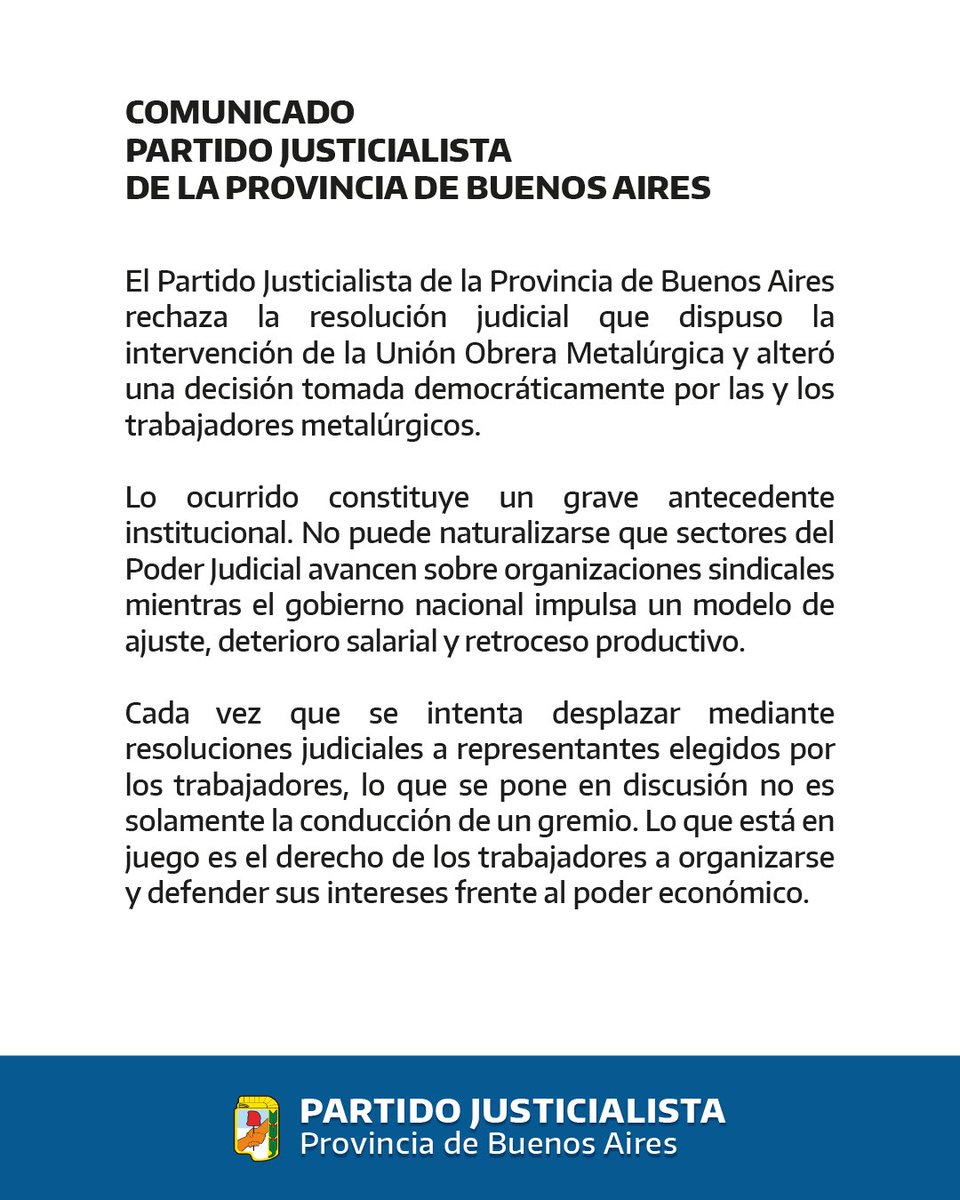 PJ Provincia de Buenos Aires tweet media