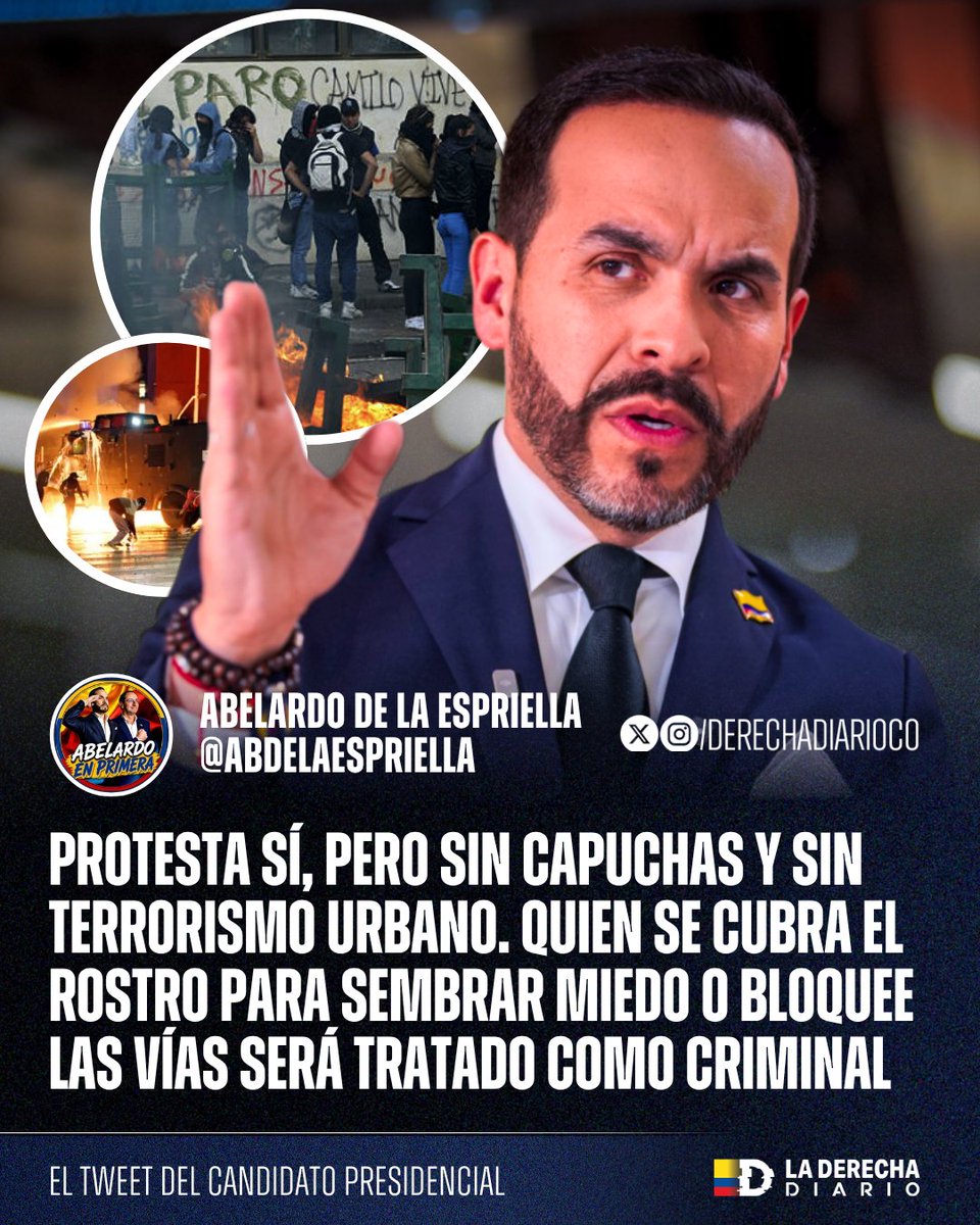 La Derecha Diario Colombia tweet media