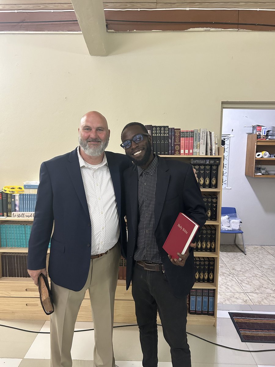 Kevinbrbc's tweet photo. What an amazing week here in Jamaica. It’s been a privilege to preach and share the gospel at Grace Harbor church. https://t.co/ov4ByZ72Xp