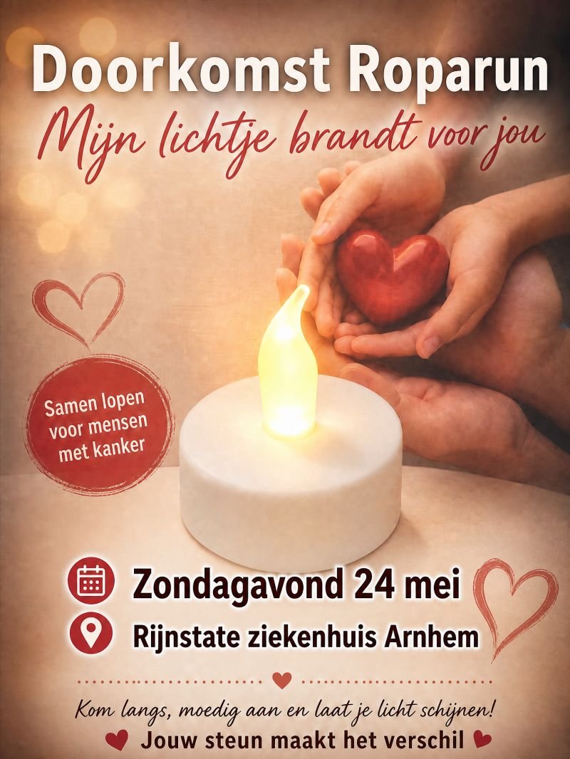VincentL's tweet photo. Zondag 24 mei vindt in Ziekenhuis @Rijnstate de doorkomst plaats van @Stg_Roparun. Een evenement onder regie van @vriendenfonds  Vriendenfonds en het Rijnstate Oncologisch Centrum. 

https://t.co/3kXBhEaJQA

“Dit bericht wordt aangeboden door VDZ HogerOp”

#arnhem #intoarnhem https://t.co/NMFupDMijx