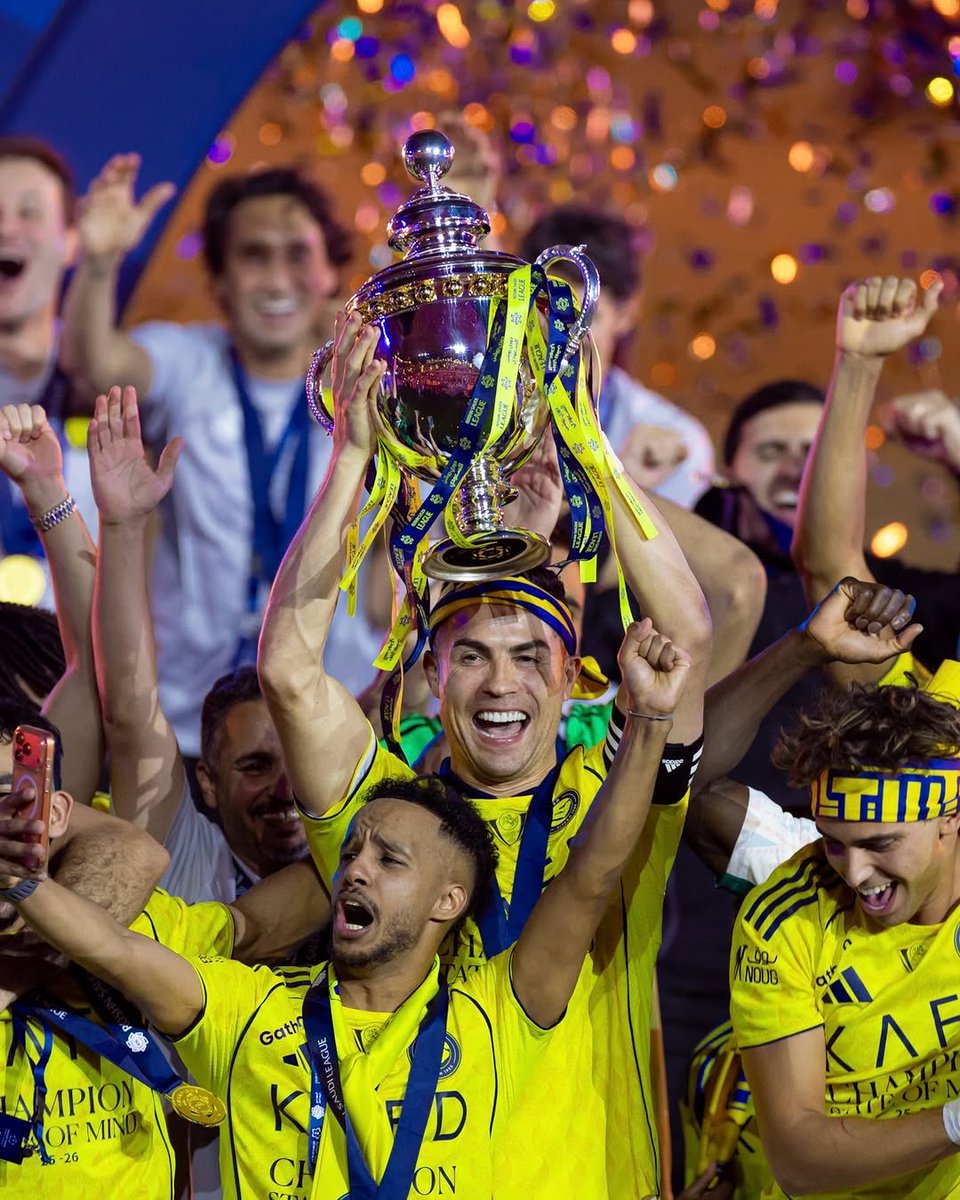 aakilmohammed07's tweet photo. Saudi Pro League champions…!
Written by the GOAT. 🐐 

This meant everything to our captain… and seeing my man happy with the league trophy makes me truly happy too…🥹❤️ https://t.co/coYYHqmA4G