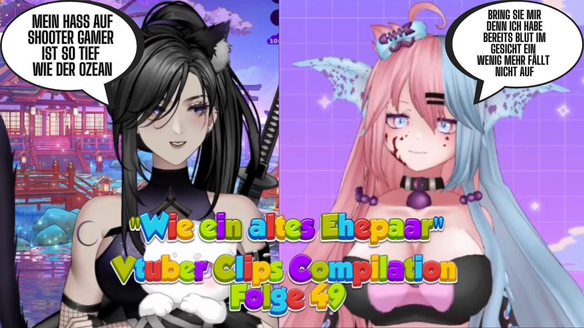 Mephisto2306's tweet photo. #gervtuber #vtuber #twitch
Folge 49 meiner Vtuber Clips Compilation
Featuring: @MermaidSelphy, @SalxiArt, @TheShadeVT, @Shikkoku_vt, @Yuyudraws, @SillyEmy, @Soba_VT, @SpiritsSoul_08, @StormViserion, @svilavt, @SweetpotatoVT &amp; @SydneyDevilgal

https://t.co/28fFB6wSDt https://t.co/dwWXVXkY2u