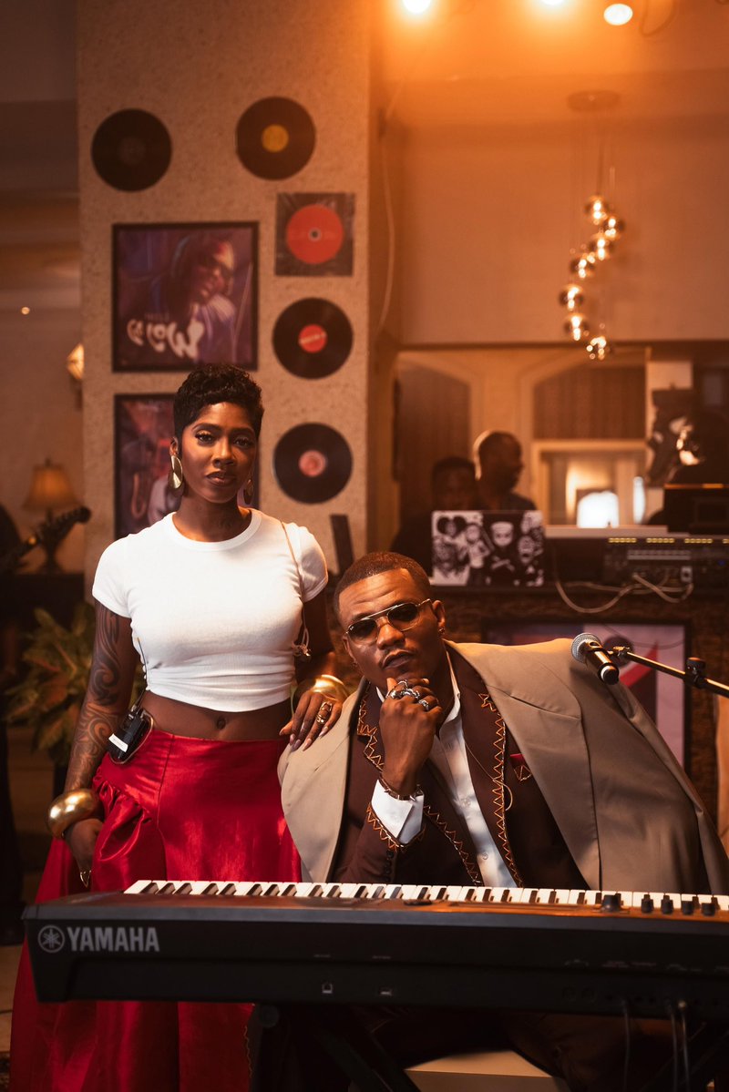 savagesourcee's tweet photo. Pheelz, Rii &amp; Tiwa Savage’s “I’m Okay” debuts on the Apple Music charts:
#156 Nigeria 🇳🇬
#173 Sierra Leone 🇸🇱 https://t.co/K8HzlbLJjT