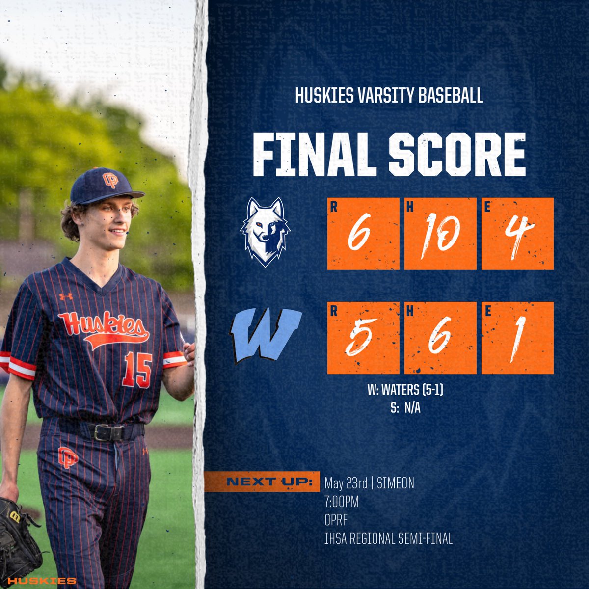 OPRF Baseball tweet media