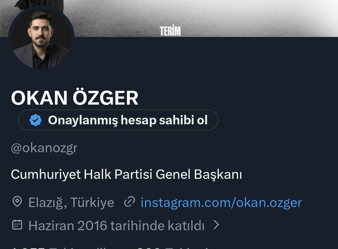 okanozgr's tweet photo. Cumhuriyet Halk Partisi Genel Başkanı https://t.co/IHImr17oPg