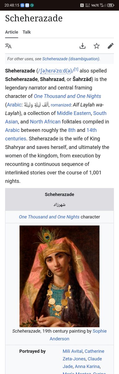 iibdii's tweet photo. @joedirt501 @Mikky_Metax Sheherzade wasn't even Egyptian. https://t.co/VZi5vrAnoH