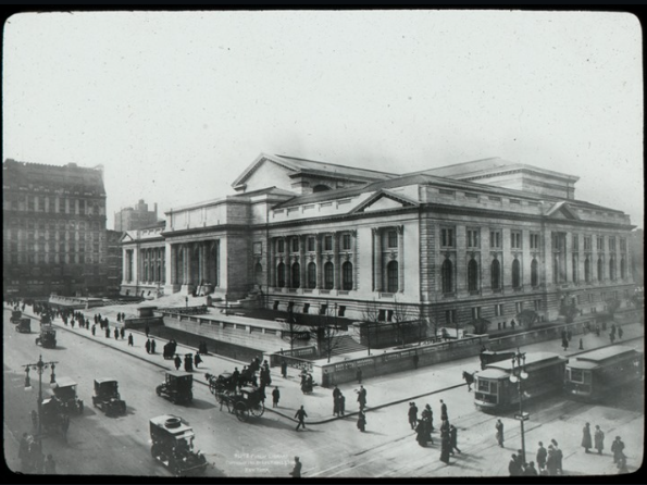 FordhamLibrary's tweet photo. Happy 115th birthday to the New York Public Library! 🎉On this day in 1911, NYPL officially opened on 5th Ave. On opening day, the shelves were already stocked with over 1M books. Today, NYPL has grown to 92 branches and over 51 million circulating items. That's a lot of books 📚 https://t.co/qhhiuiXsGg